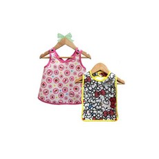 패션스타트 패턴인 P584 Accessories 방수턱받이 SET 옷 소품 도안 옷본, 1개, 혼합