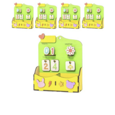 민화샵 MDF 다용도 만년달력 만들기 S2301200, 혼합색상, 5개