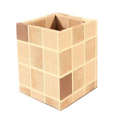 히히힛 인테리어 조화 화분 조화장식, 브라운 - 소