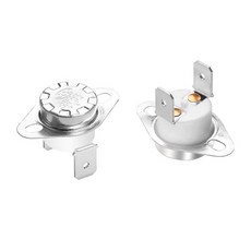 Aopin 열 제어 스위치 KSD301 보통 닫힘 NC 130도 250V 고전류 25A 온도 조절 장치 2개 271890 4435771325, 70℃/25A, Normally Closed