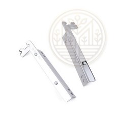 찬넬선반 목재용 크롬 좌우세트 25피치 철물 빠른배송 선반설치 레일 거치대, 200/좌우세트, 1