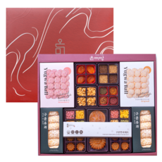 온미당 기름0% 구운유과 명절 한과 선물세트 (쇼핑백 포장), 1세트, 650g