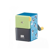 辦公王 SDI手牌 0152P-X 好學生金屬削鉛筆機, 1個, 熊貓