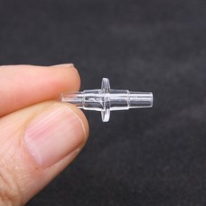 조인트 일자연결(2cm) 10개 / 에어호스 일자연결관 에어호스연결, 1팩