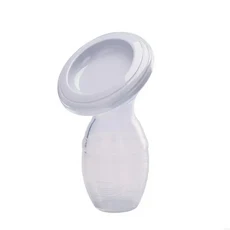 모유수유 수동 실리콘 안티 유출 펌프 신생아 모유 수유 컵, 04 C115-White 1pcs