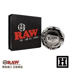 RAW 西班牙原裝 Dark Side 玻璃菸灰缸 Ashtray Joint 420 Wiz, 1個