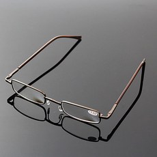 Gwanwoomall 附收納盒放大鏡框 C款, 1個, 青銅色