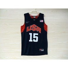 NBA 미국 드림팀 15번 카멜로 카이암 앤서니 유니폼 농구 상의