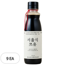 미자언니네 서울식 쯔유, 9개, 350ml