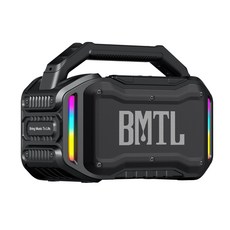 XDOBO BMTL 藍牙音箱 80W 高功率 TWS無線串聯 低音炮戶外手提便攜式音響, 黑色 XDOBO Job藍牙音箱80W