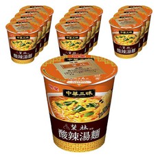 中華三麥京愛琳三羅湯麵 64g, 12個