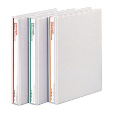 문화산업 셀프메이드 흰투 3공D링 바인더 B748-7 3cm, 백색, 단품