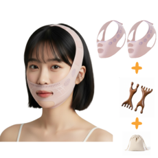 비사랩 얼굴 브이라인 리프팅밴드, 2개