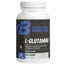 BODYBUILDING 特色 L-麩醯胺酸 無味, 1個, 300g
