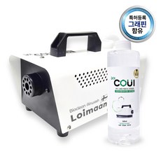 쿠이 로이만 피톤치드 연무기 400T 탈취제 + 그래핀 전용액 500ml 세트, 1개