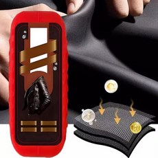 FETNHU 2 in 1 가죽 클리너 컨디셔너 120ml 관리용 브러시 포함 가구 소파 재킷 가방 신발 자동차 시트의 부드러움과 광택을 되살리는 심층 관리 3개입 2531467, 1PCS