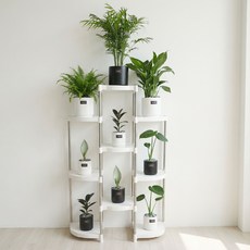 DAMDA 물받이 화분정리대 9단 화분 선반 다용도 정리