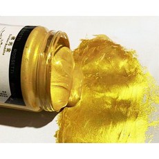 아크릴물감 고품질 금색 아크릴 페인트 금빛 물감 색깔, 금색 아크릴 물감 고급형, 300ml