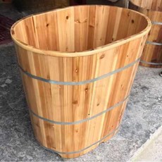 가정용 욕조 편백 히노키 1인용 목욕 반신욕조 자쿠지 펜션, 1개, 상세페이지 참고
