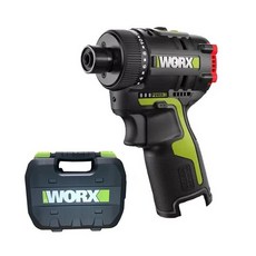 정품 웍스 코리아 12V 무선 충전 드릴 드라이버 WU129 본체+하드케이스 포함, 1개