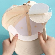 일회용 땀흡수 모자 테두리 오염방지 테이프형 땀패치 gog+59784tv