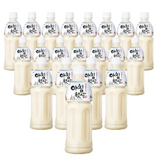 미니 아침햇살 페트병 쌀 곡물 음료수 주스 드링크 대량 단체 구매, 500ml, 1개