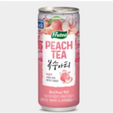 분필스 무더위음료 복숭아티 240ml 30캔