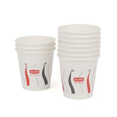 빌바오 종이 소주컵 10P 이라이프소주컵 일회용소주컵