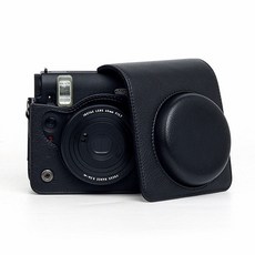 Instax Mini 99 復古皮套相機包, 1個, 黑色