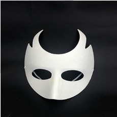 向日葵美術陶藝工作室 紙漿面具 DIY彩繪空白面具 萬聖節舞會派對多款造型, 1個, 面具-凱薩