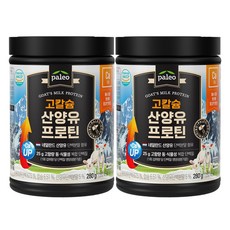 팔레오 고칼슘 산양유 프로틴 파우더, 280g, 2개