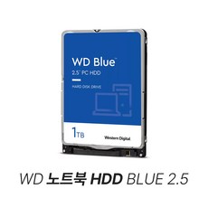 Western Digital WD MOBILE BLUE 노트북용 HDD, 1TB