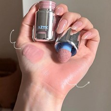 AZTK 리퀴드 블러셔 촉촉한 물광 과즙 볼터치 스틱, JC04 무화과 커피, 1개, 5ml