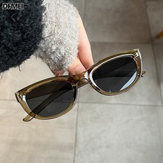 DFMEI 復古黑色貓眼辣妹歐美墨鏡女潮高級感ins小臉太陽鏡