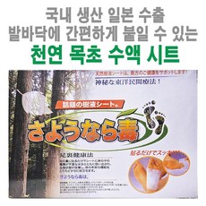 원기수액 수액시트 목초패치 휴족패치 발바닥패치 30매, 1개, 60개입
