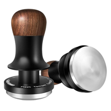 쓰리바머 고정압 2.0 평저형 탬퍼 58.35mm, 1개, 다크 브라운 1개, 다크 브라운