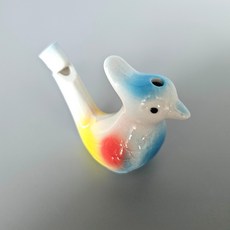 귀엽고 깜찍한 장식 새소리 물피리 악기 도자기, 본상품