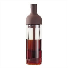 1000ml 콜드 브루 커피 포트 높은 붕규산 유리 가정용 콜드 브루 병 가정용 콜드 브루 과일 차 주전자 B, 커피색