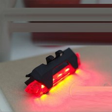자전거 안전 점멸기 후미등 후방 부착 LED 램 IB560 점멸기 후방 부착 LED Red