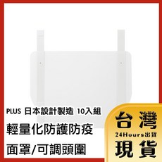 PLUS 防護面罩 輕量化可調頭圍設計, 1個