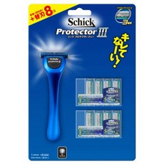Schick舒適牌 捍將3刮鬍刀 (刀把1入 刀片9入), 1個