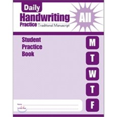 Daily Handwriting : Traditional Manuscript, Evan-Moor Educational Publi...