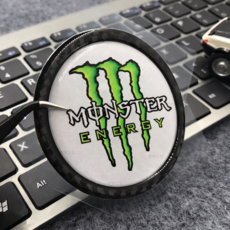 오토바이 엠블럼 스티커 바이크 로고 튜닝 스티커, 1개, 엠블럼 스티커-몬스터 에너지