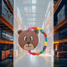 팔찌 만들기 종이 곰돌이 집콕놀이 공예수업재료 핸드메이드 취미공예 만들기수업 스스로만들기