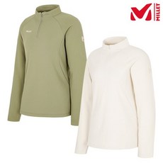 국내매장정품 밀레 여성 티셔츠 [밀레 (행사)]여성 간절기 긴팔 LD 엣지 조직감 집업 티셔츠_MXTFT521 30대 기본티 여자티 여성등산복 50대