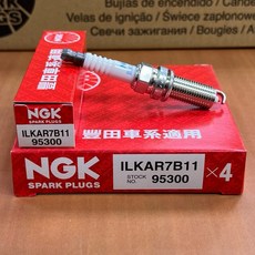 NGK ILKAR7B11 火星塞 95300 WISH RAV4 ALTIS PRIUS 火星塞 日本製, 1個