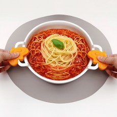 나비모양 자석 실리콘 냄비 손잡이 핸들커버 2p 세트, 01_빨강, 1개