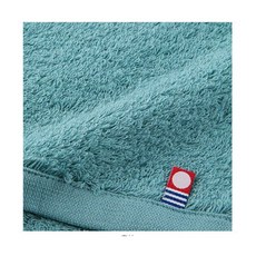 Tatata 日本製 編織毛巾 升級版 80x150cm 今治純棉 柔軟浴巾, 1個, 藍綠65(大浴巾), 藍綠65