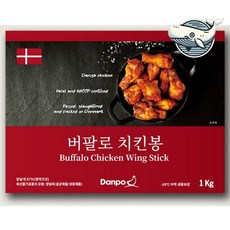 1kg 버팔로스틱 치킨봉 냉동 덴마크, 1g, 1개
