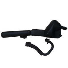 배기음튜닝 머플러 JIALING 혼다 호환 Zongsheng JH125L JH150L 모터크로스 더트바이크용 바이크 오토바이 배기 파이프 열 보호기 스틸 아웃렛, [01] 옵션1